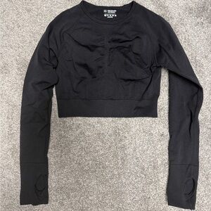 Black Long Sleeve Women's Top